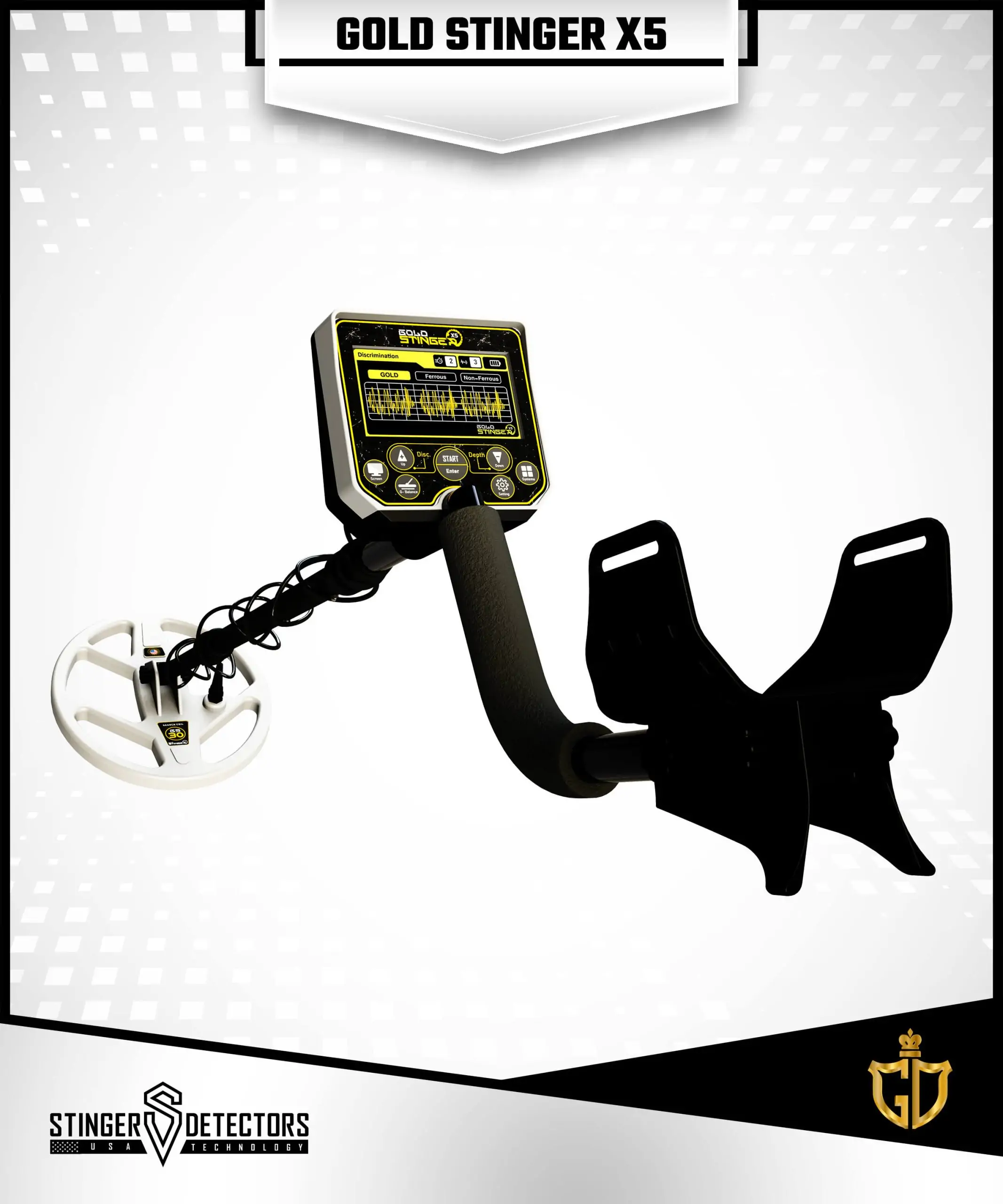 Gold Stinger X5 Metal Detector – Destination Gold Detectors LLC