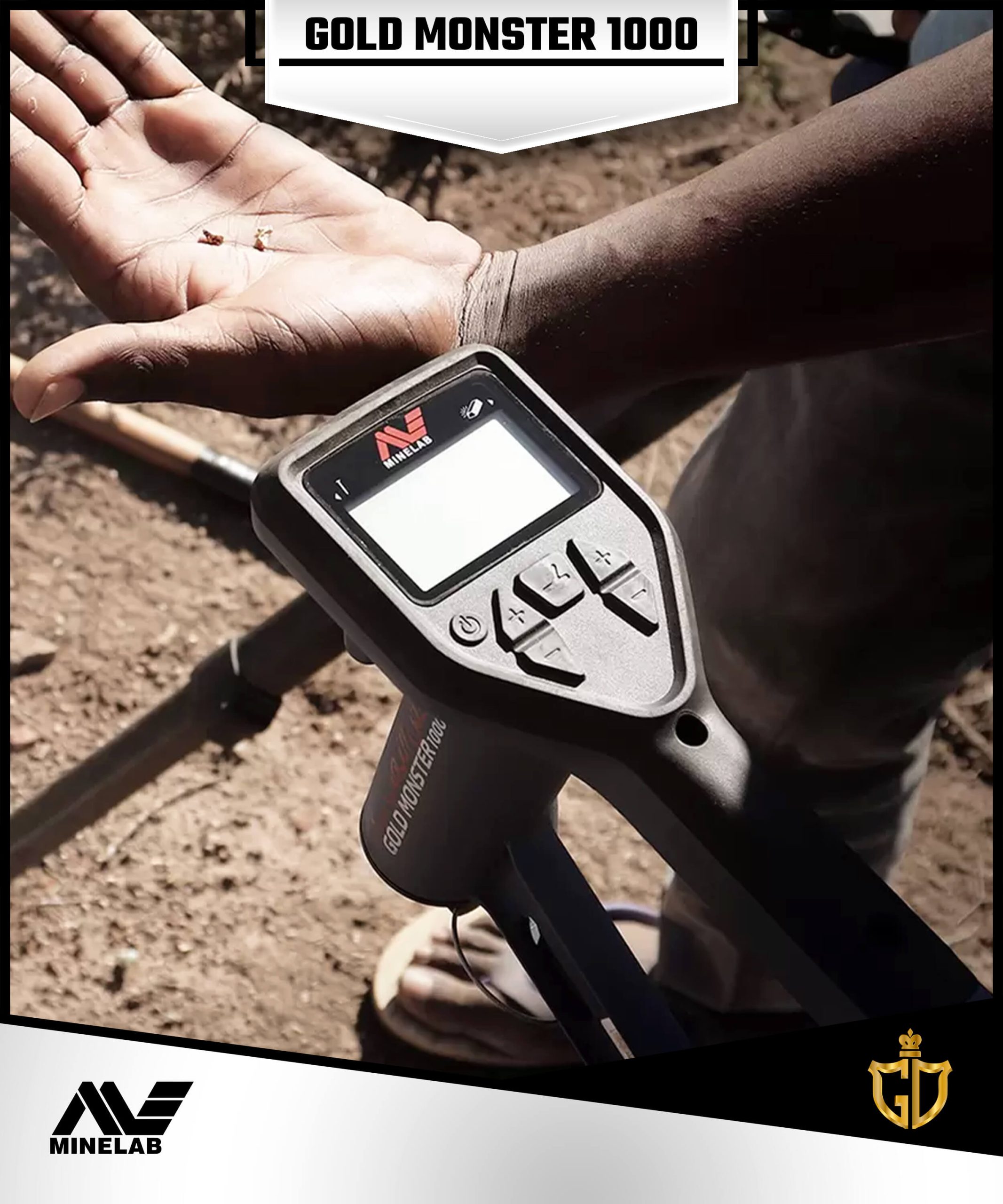 GOLD MONSTER 1000 - Metal Detector - Minelab detectors