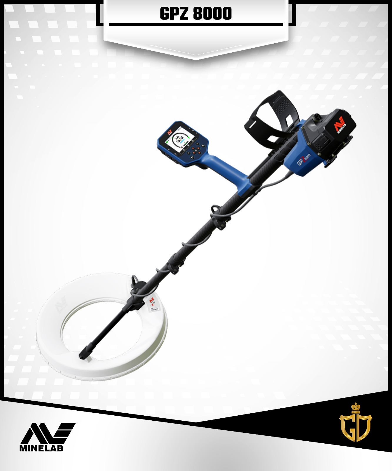جهاز GPZ 8000 أحدث أجهزة كشف الذهب الخام من شركة Minelab، بتقنية GeoZVT المتطورة للكشف العميق عن الذهب الطبيعي في مختلف أنواع التربة. جهاز GPZ 8000 أحدث أجهزة كشف الذهب الخام من شركة Minelab، بتقنية GeoZVT المتطورة للكشف العميق عن الذهب الطبيعي في مختلف أنواع التربة.